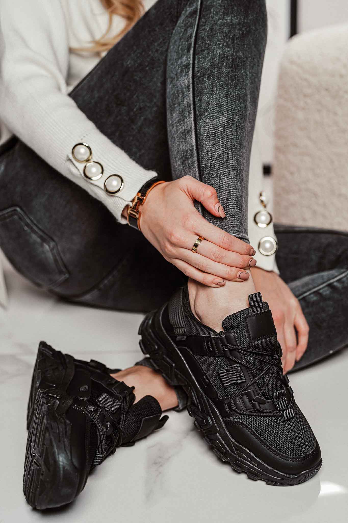 Nelly sneakers black - Image 3
