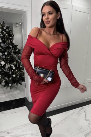 leah-obleka-rdeca-1