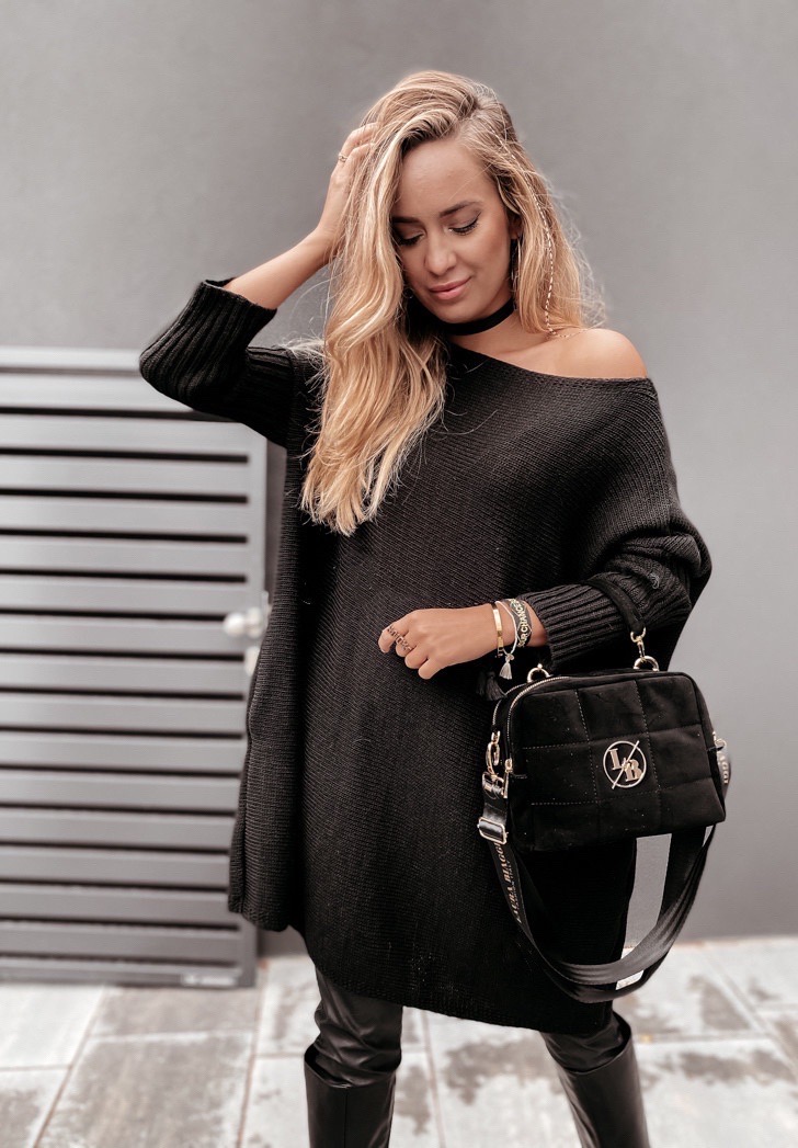 locket-oversized-pulover-obleka-crna-2