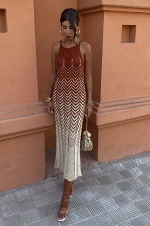 ombre-pletena-obleka-1