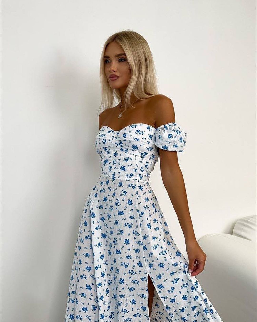 Noana dress blue - Image 2
