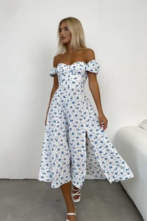 Noana dress blue