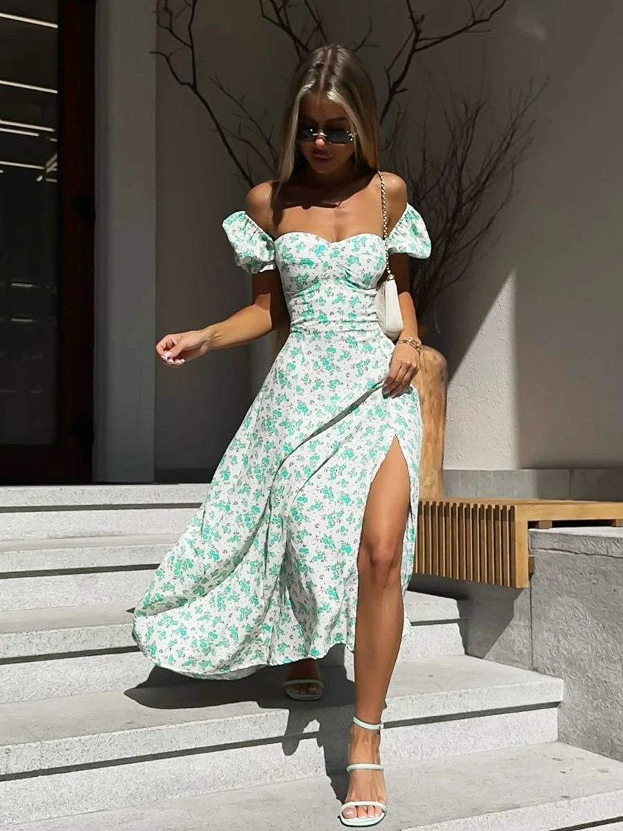 Noana dress green