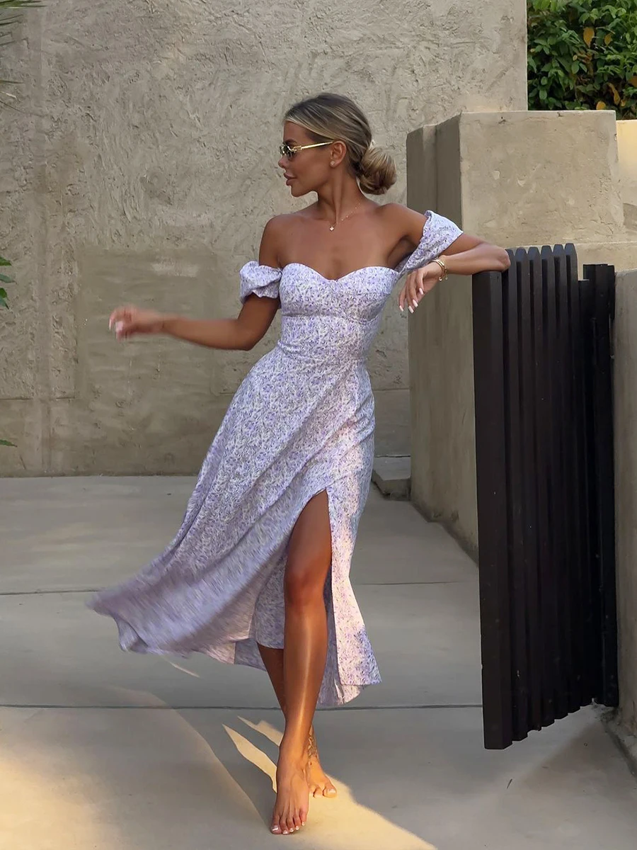 Noana dress lilac - Image 2