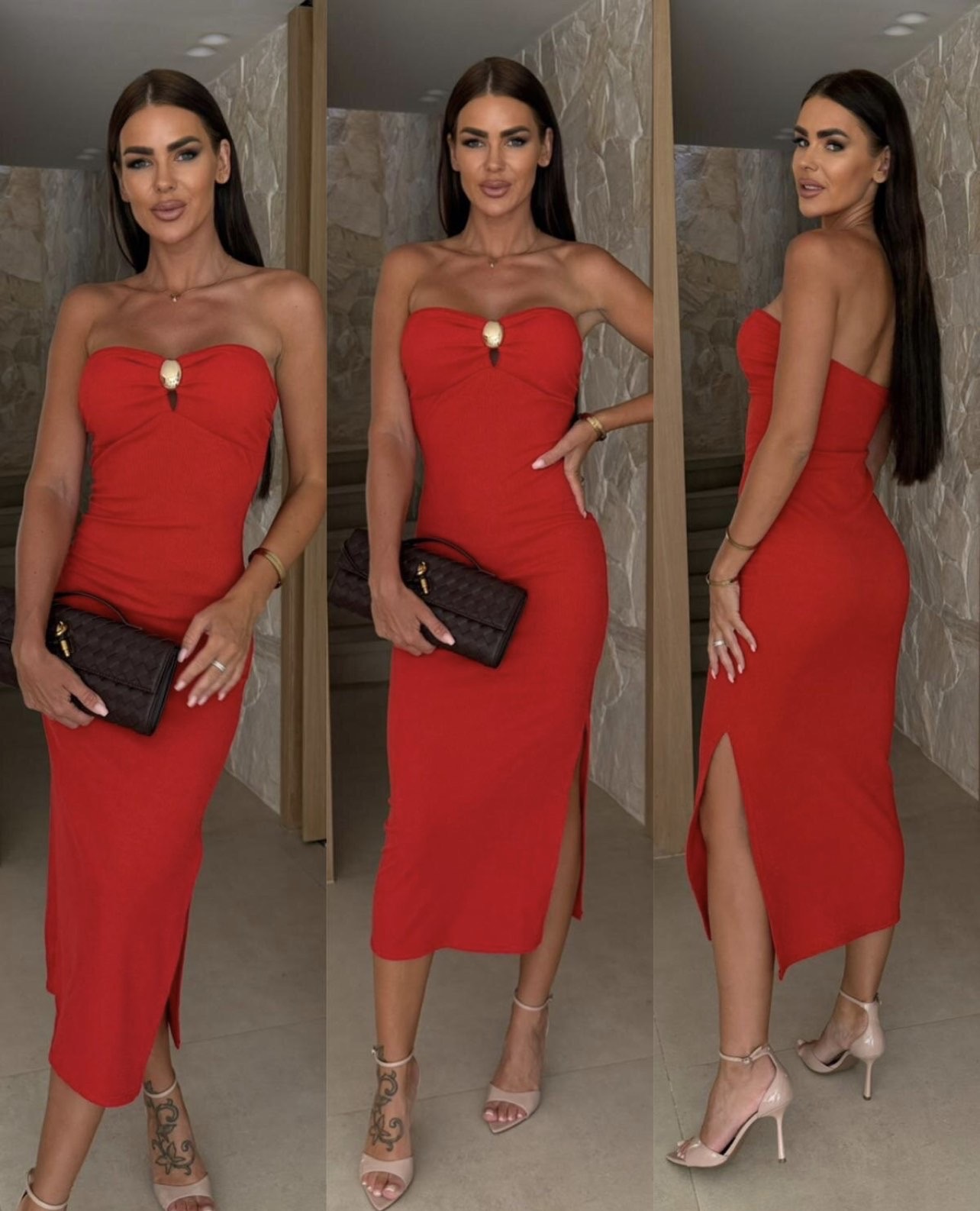 Serenity dress red - Image 2