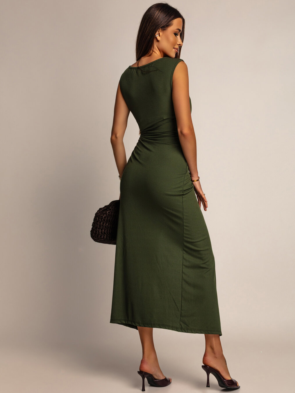 Letizia dress olive - Image 4