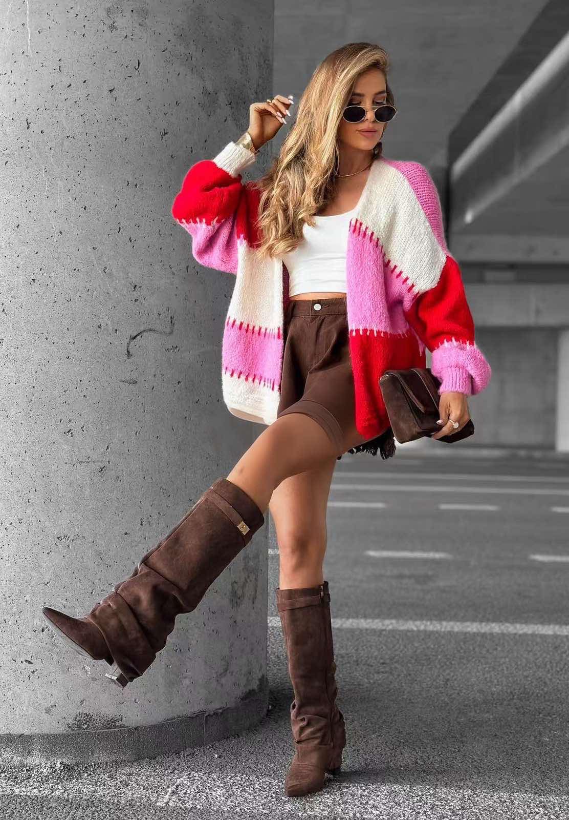 Kaya chunky sweatshirt pink - Image 3