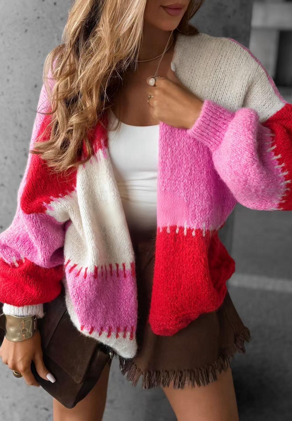 Kaya chunky sweatshirt pink - Image 2