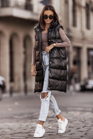 Nila vest black