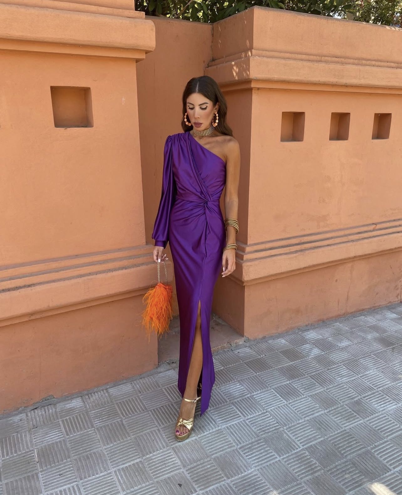 Scarlet dress purple - Image 3