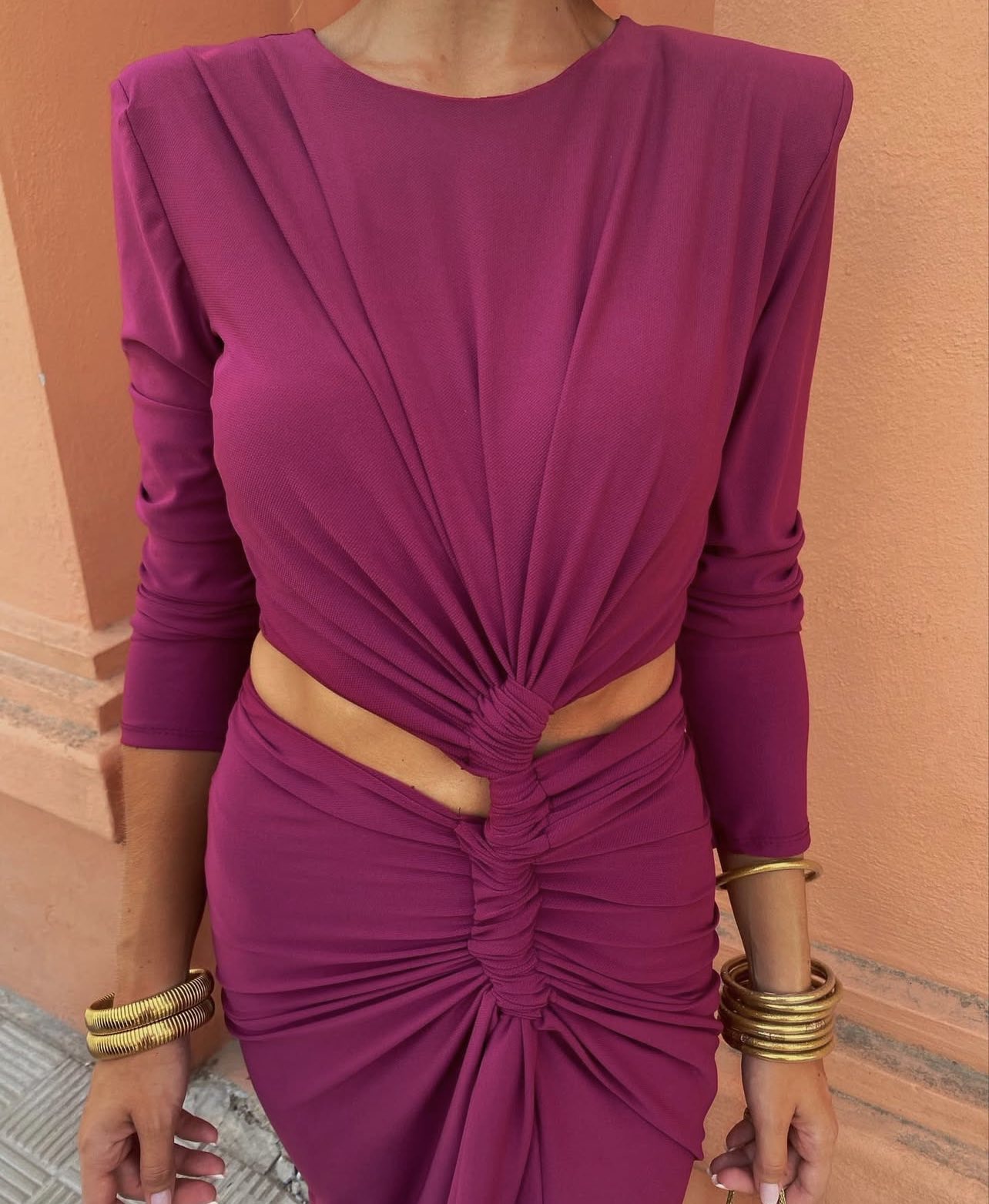 Noir dress purple - Image 2