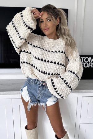 Alexis sweater white