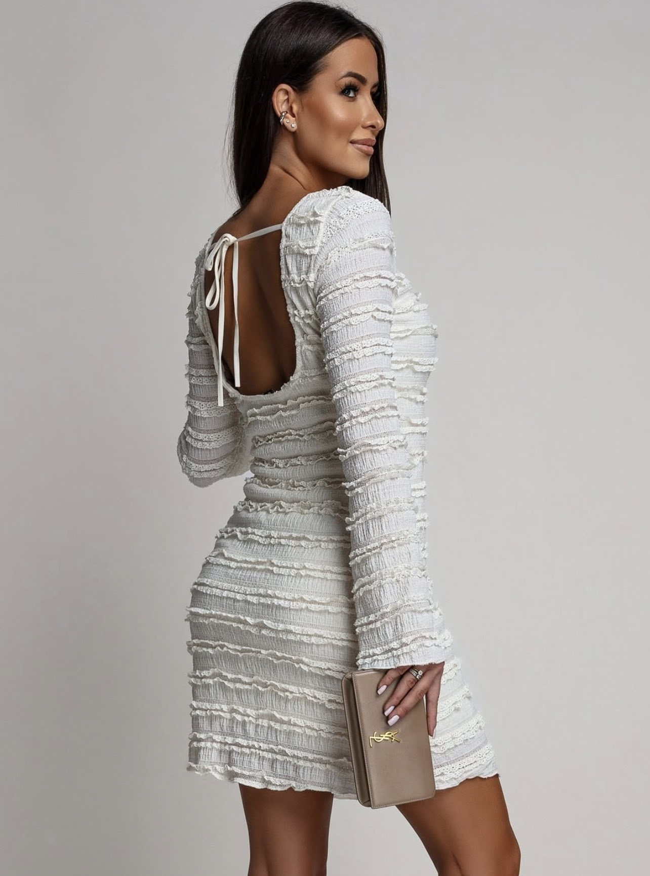 Madeline dress cream - Image 2