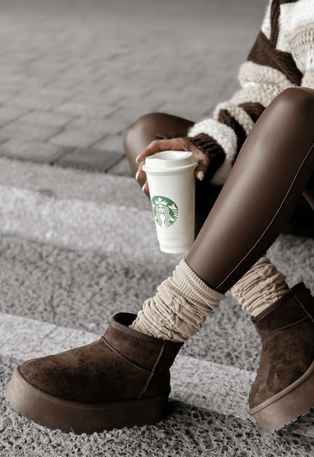 Milis mini ankle boots brown - Image 3