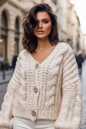 Trisha chunky sweatshirt