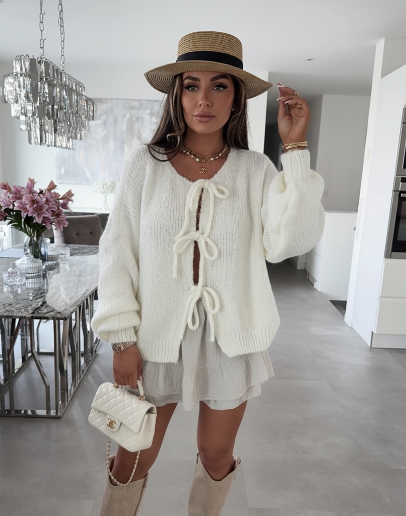 Vittoria chunky jacket cream - Image 2