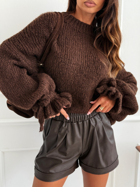 Delora chunky sweater brown - Image 2