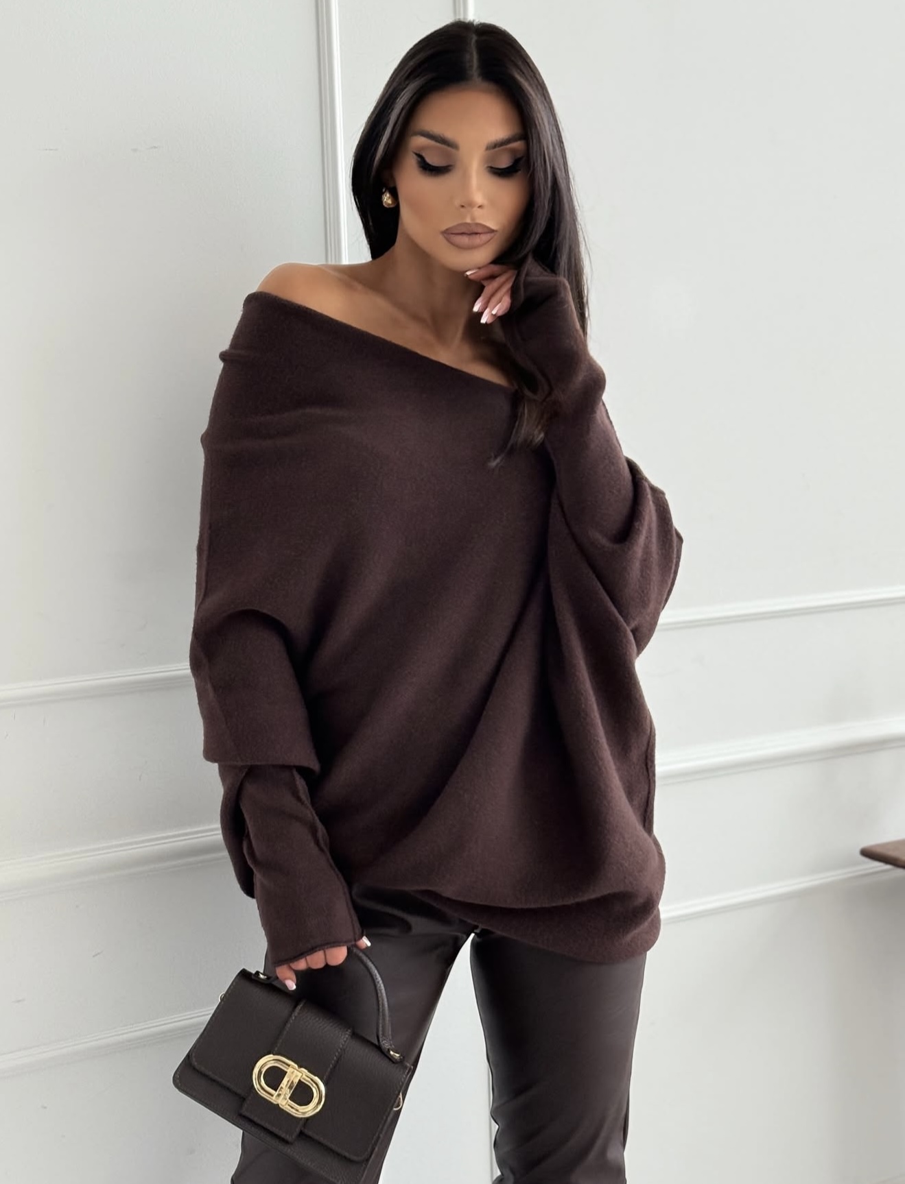 Yasmin sweater brown