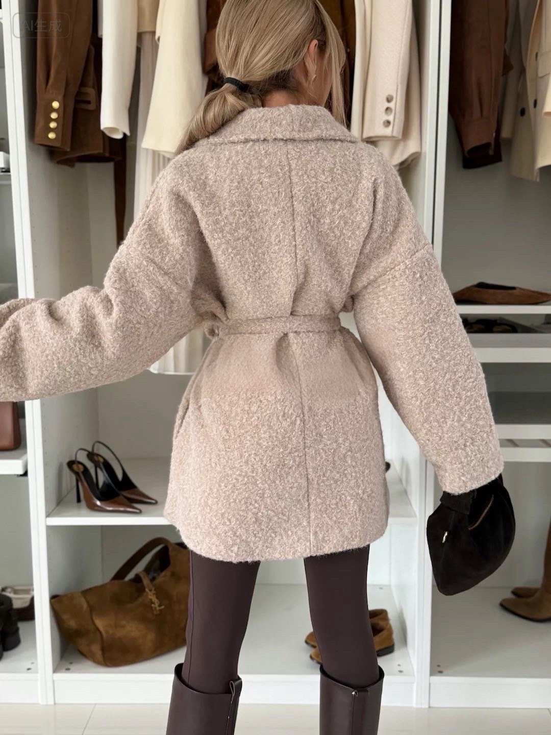Carresa coat beige - Image 3