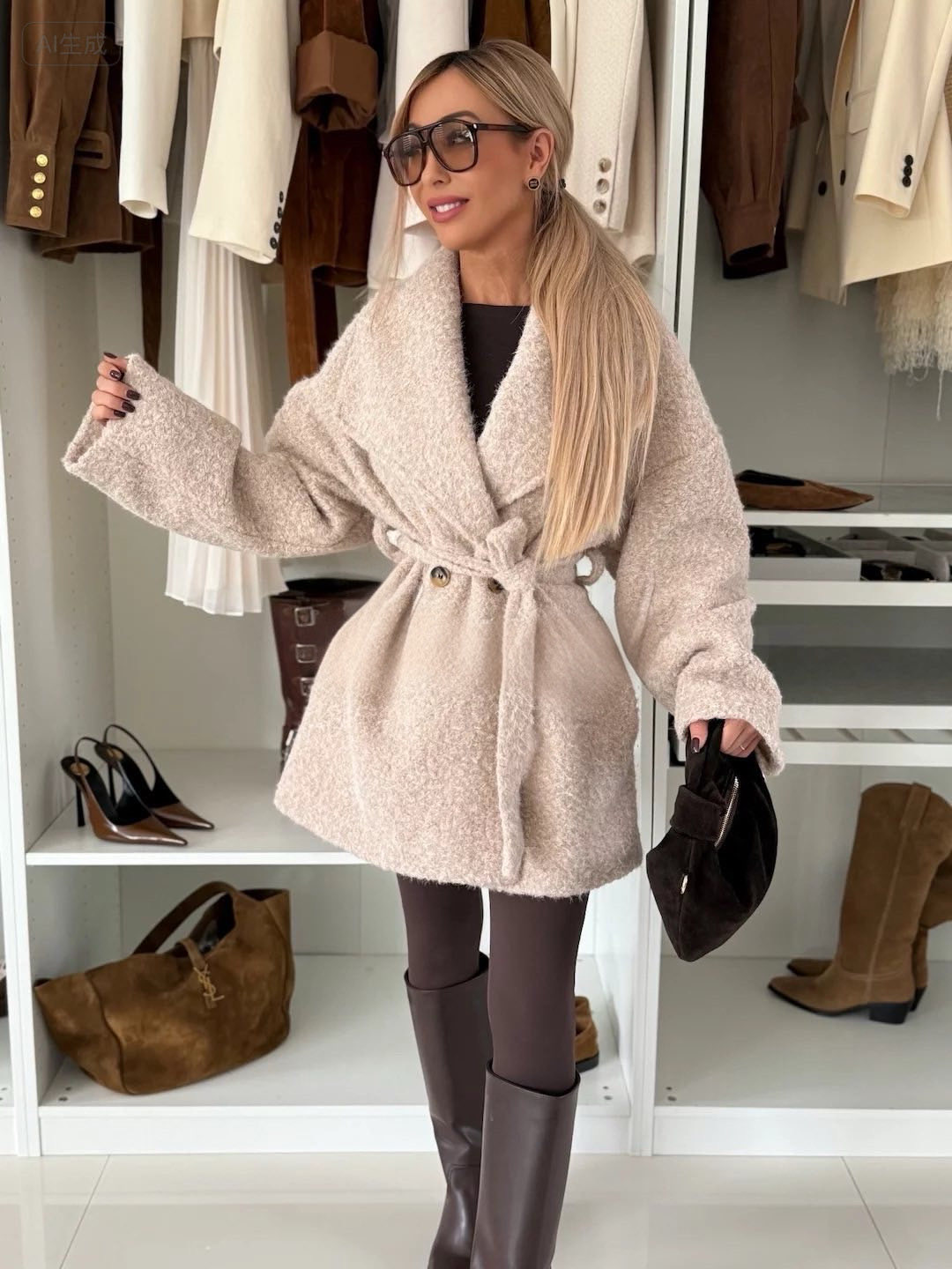 Carresa coat beige