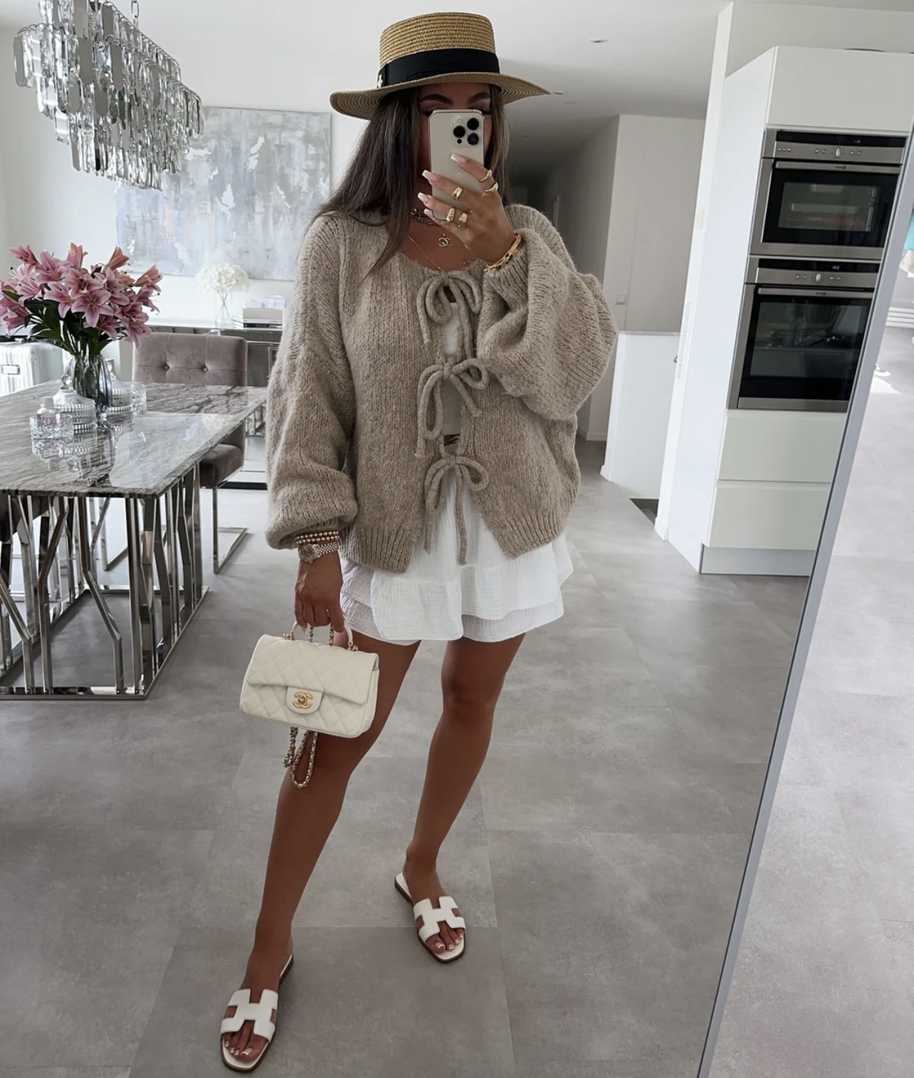 Vittoria chunky jacket mocha - Image 2