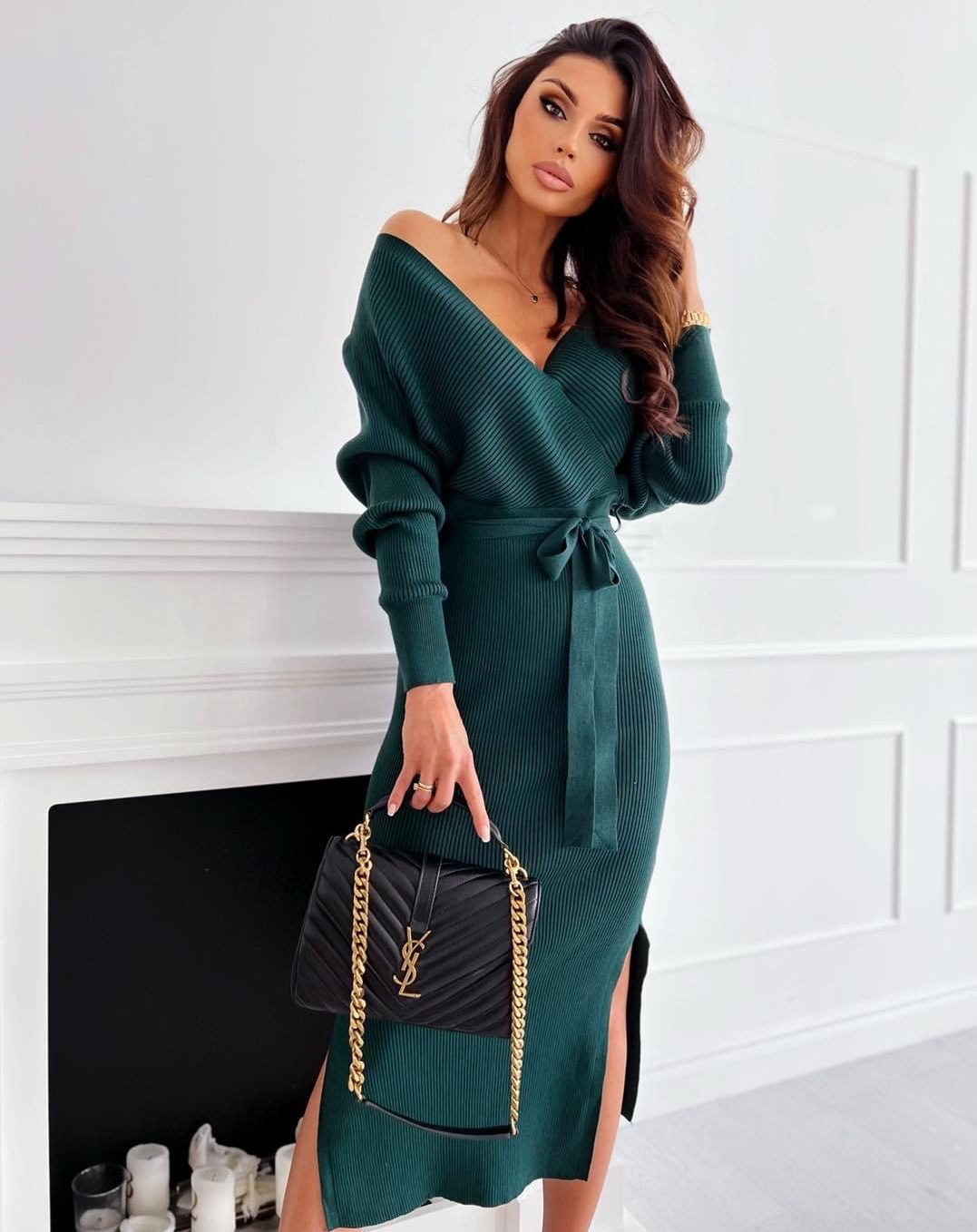 Aldiana dress emerald