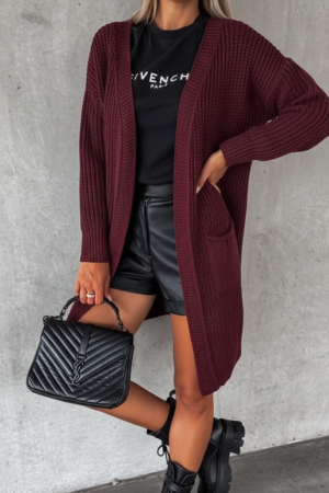 Gigi jacket burgundy