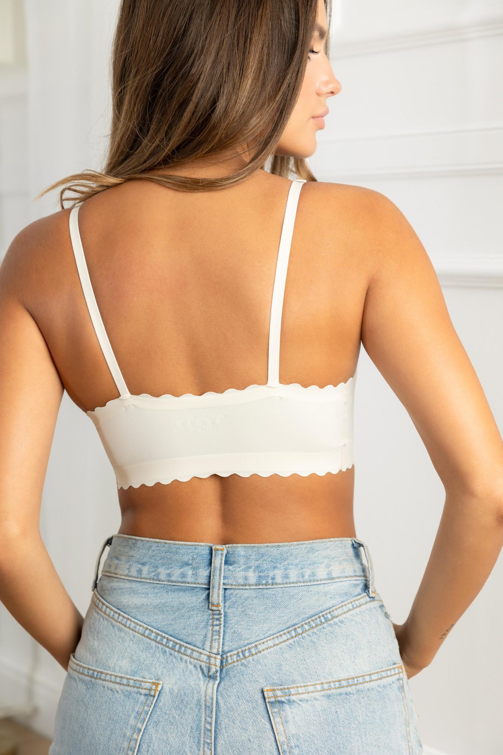 Seamless bra LUNA white - Image 5