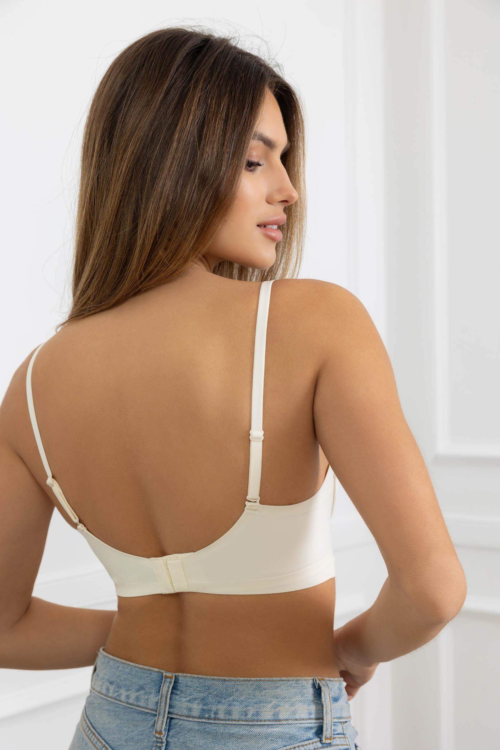 ELLA wireless bra white - Image 6