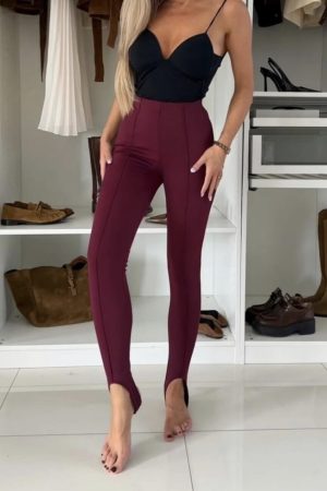 Robbie pants burgundy