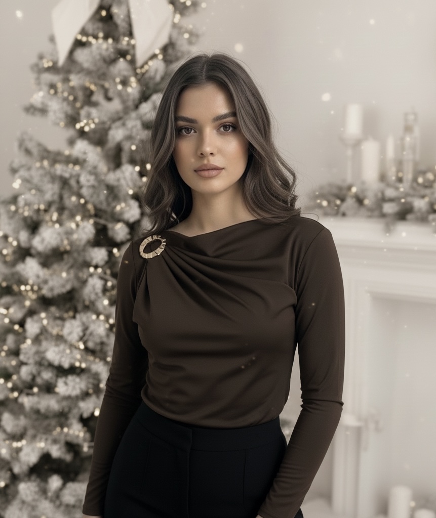 Alana bodysuit brown - Image 3