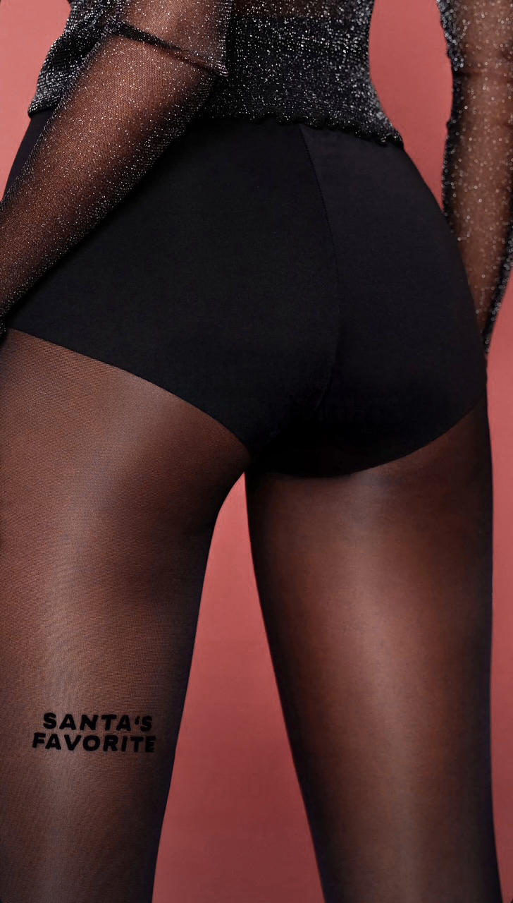SANTA'S FAVORITE tights (2 pcs) - Image 3