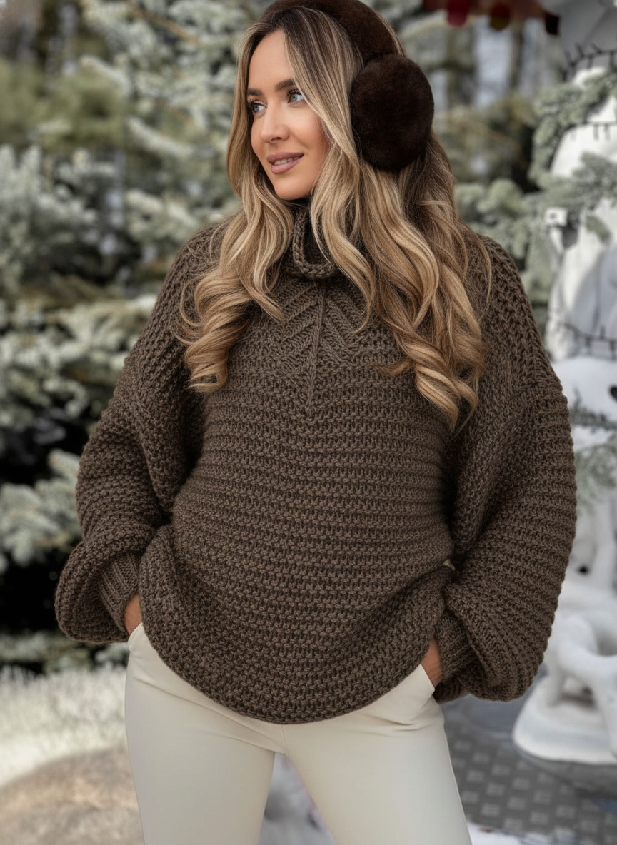 Millie sweater coffee - Image 3