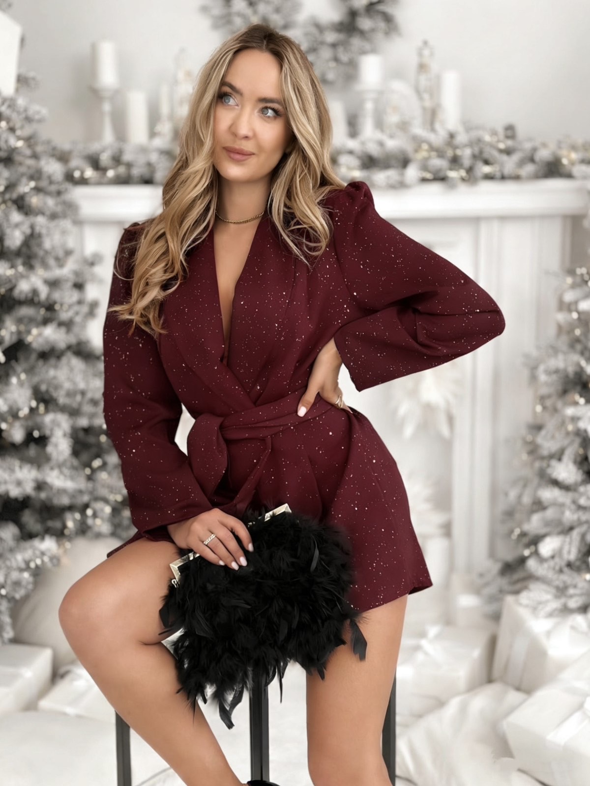 Alura jumpsuit burgundy