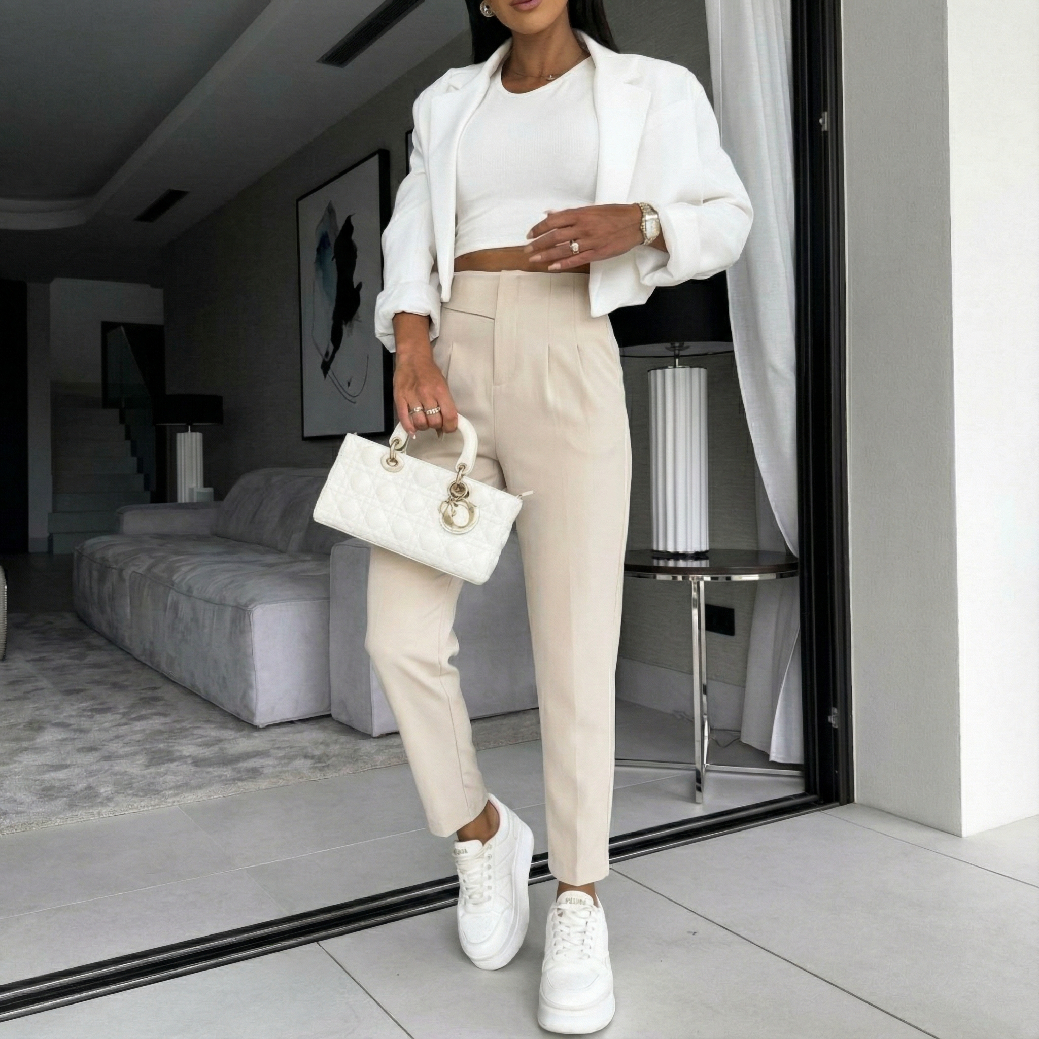 Aidana pants beige