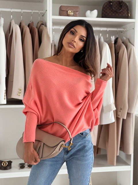 Yasmin sweater coral - Image 2