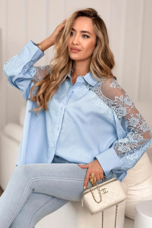 Miranda blouse blue