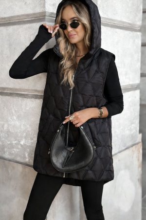 Alouette vest black