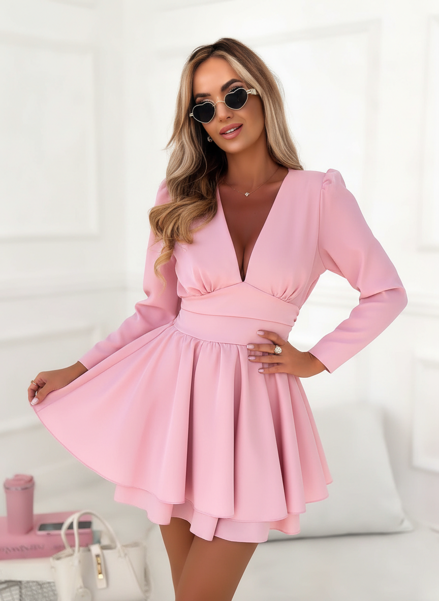 Enya dress pink