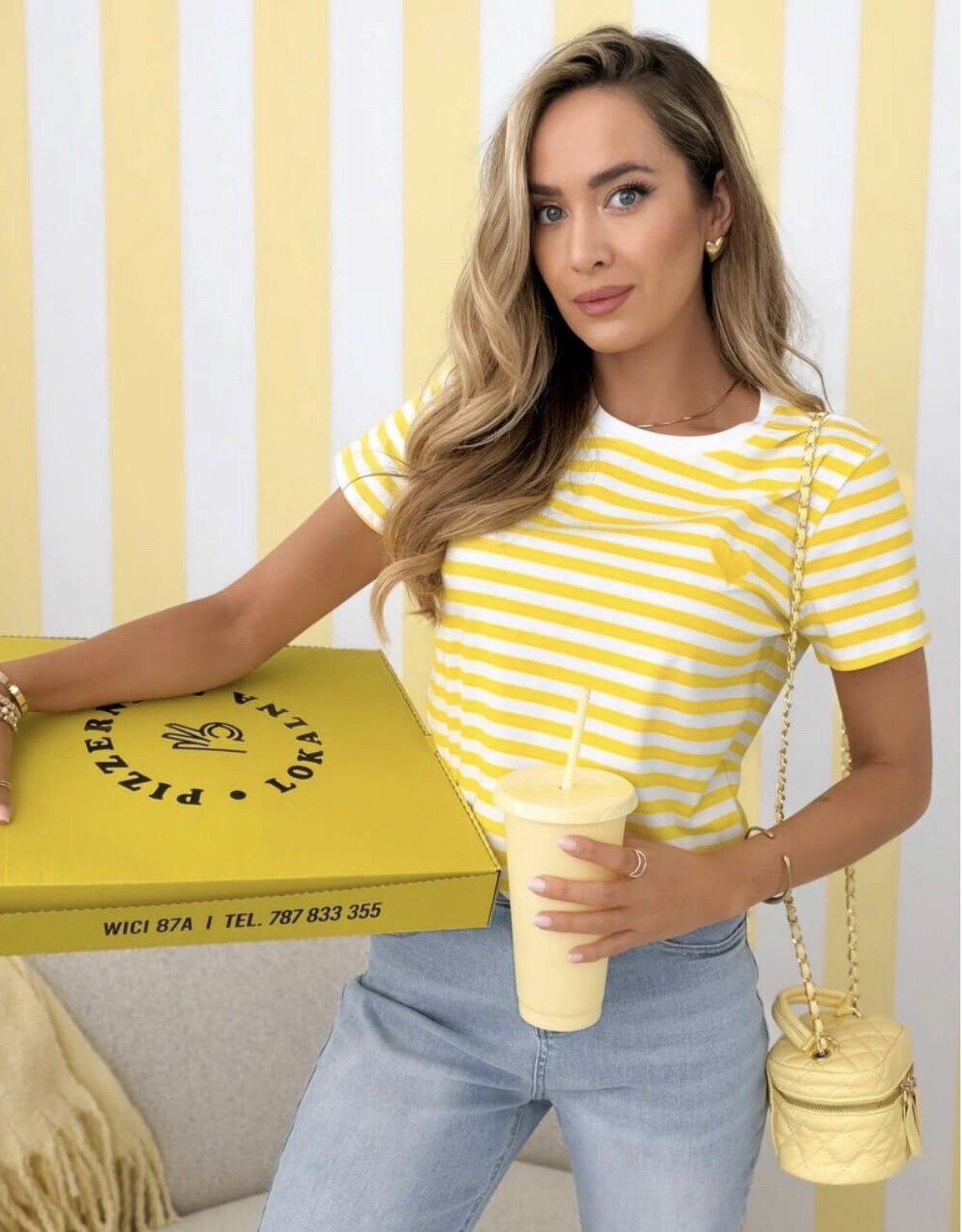 Thea short-sleeved shirt yellow - Image 2
