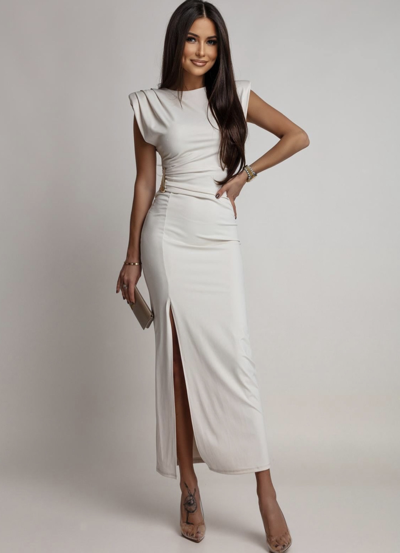 Celesse dress beige