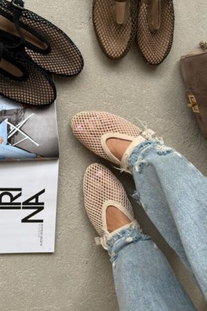 Lysaria ballerinas beige