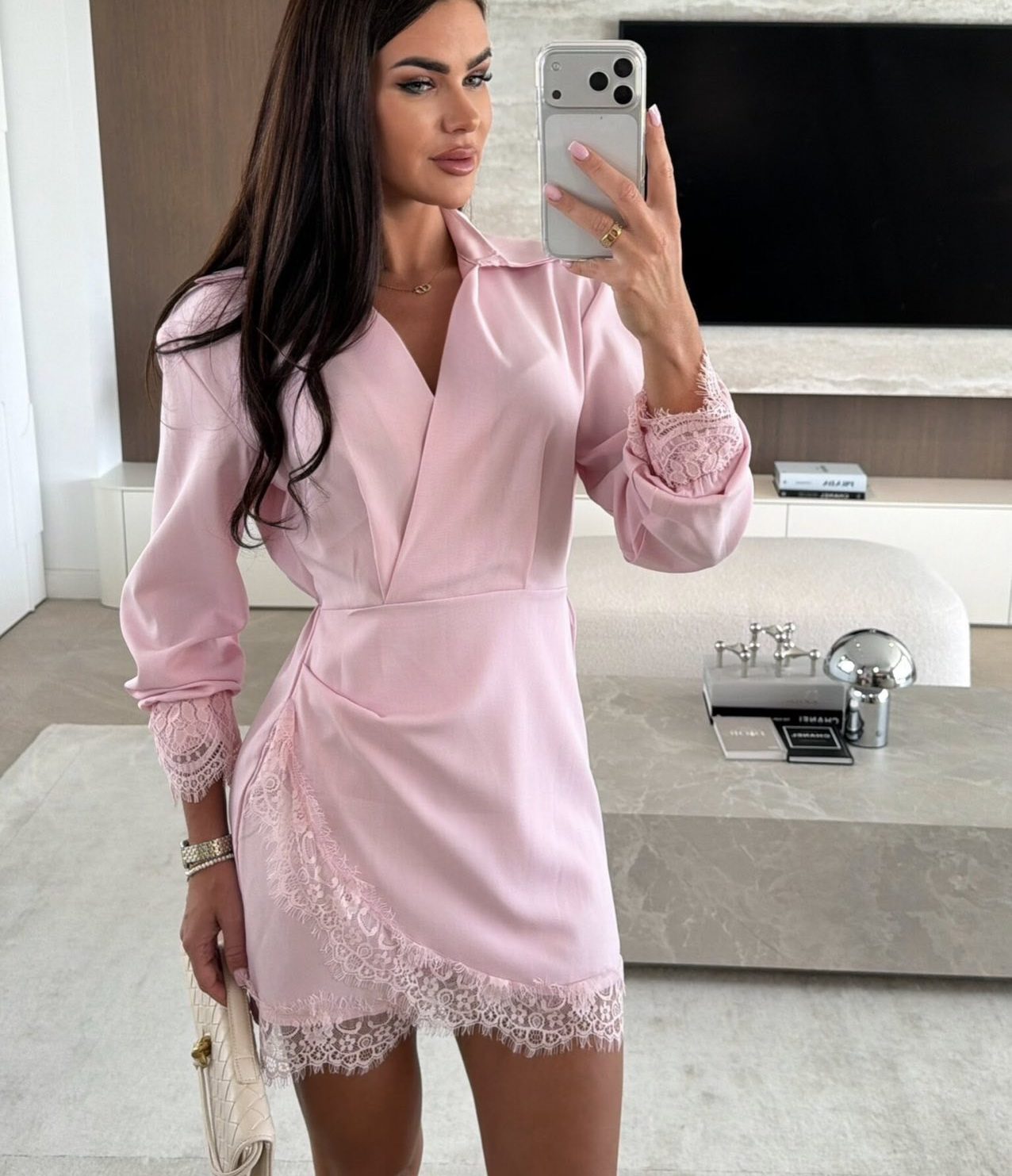 Marielle dress pink