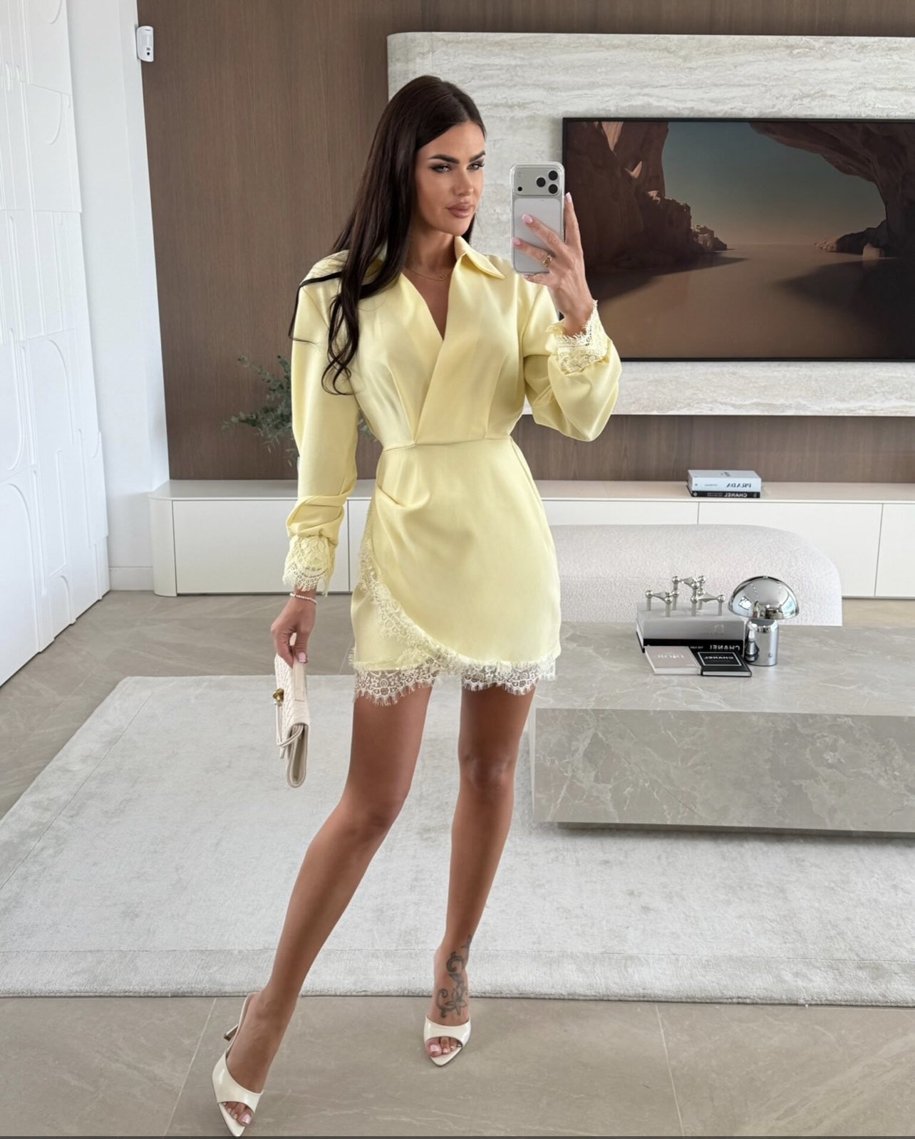 Marielle dress yellow - Image 2