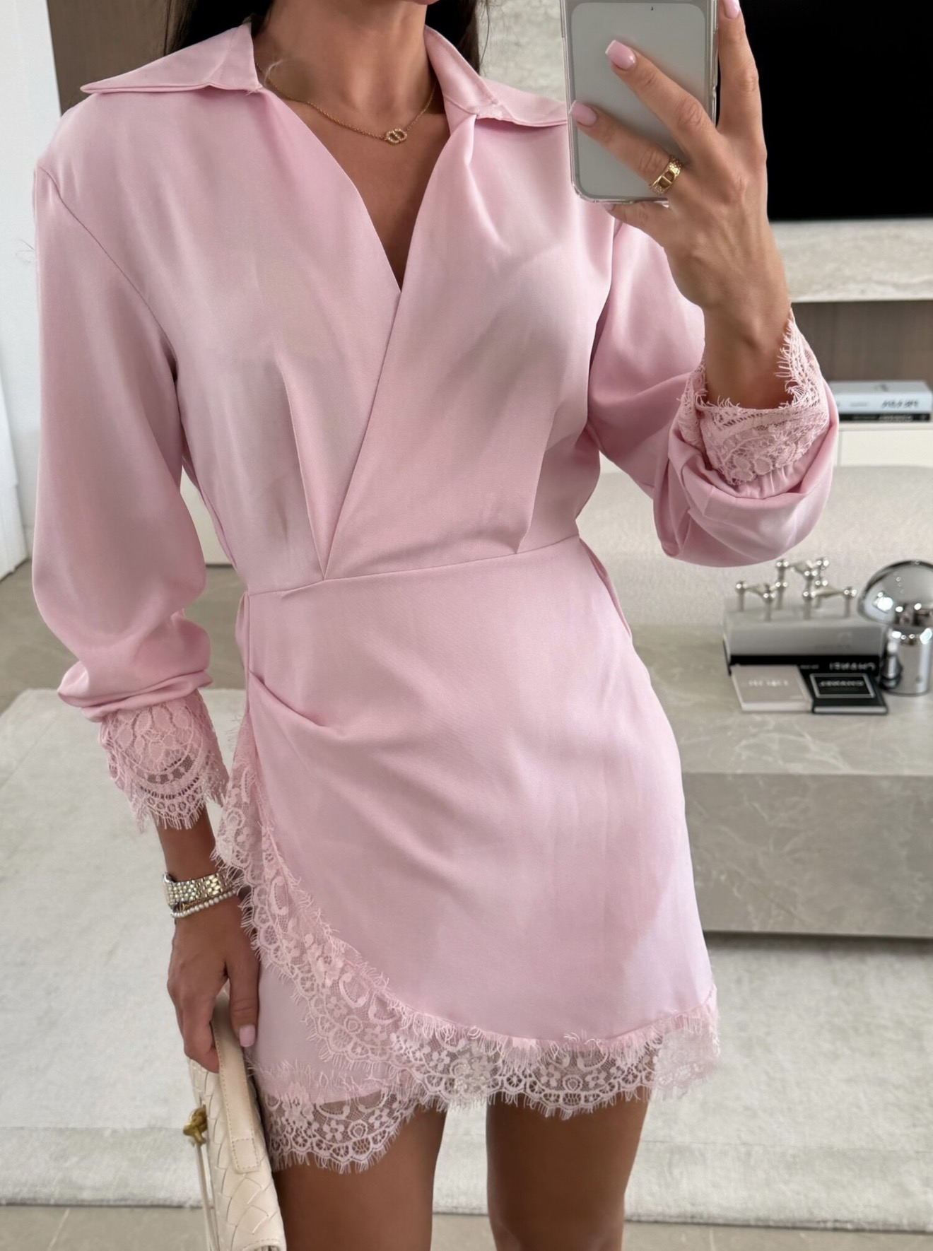 Marielle dress pink - Image 3