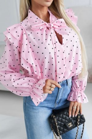 Amore blouse pink