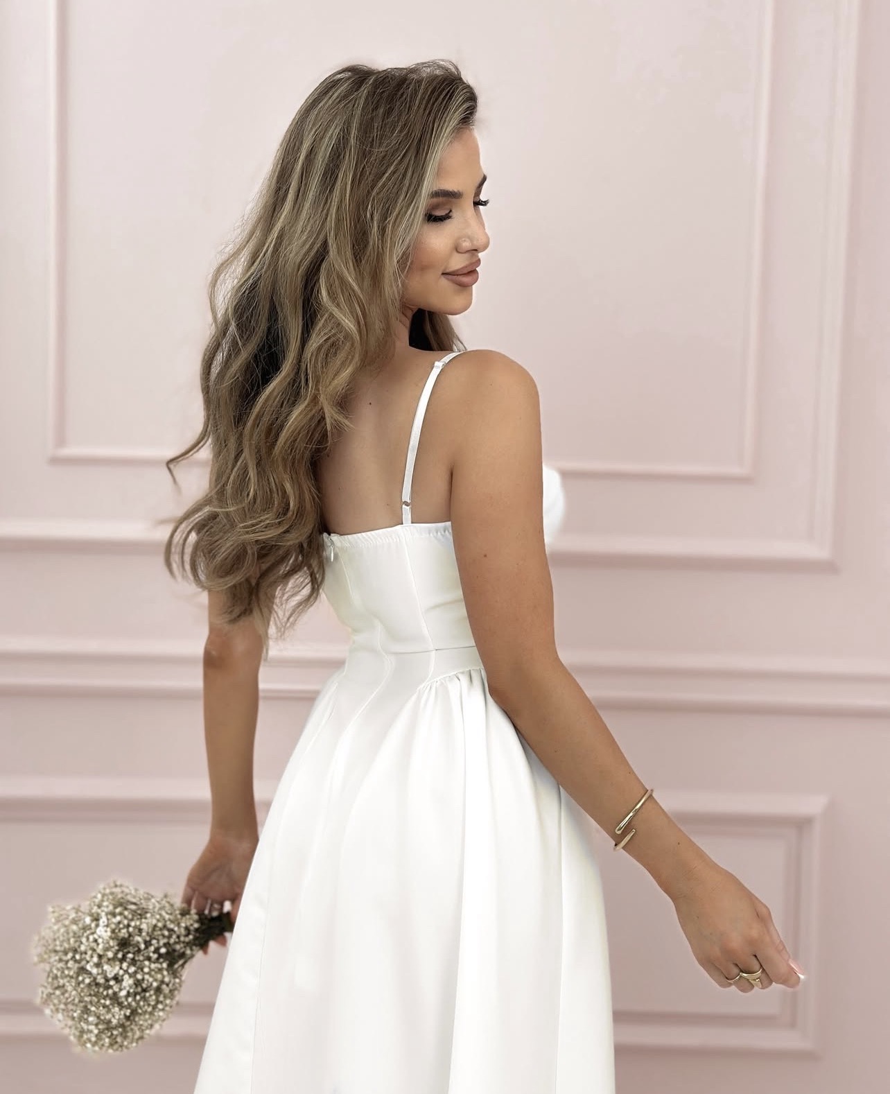 Alia dress white - Image 2
