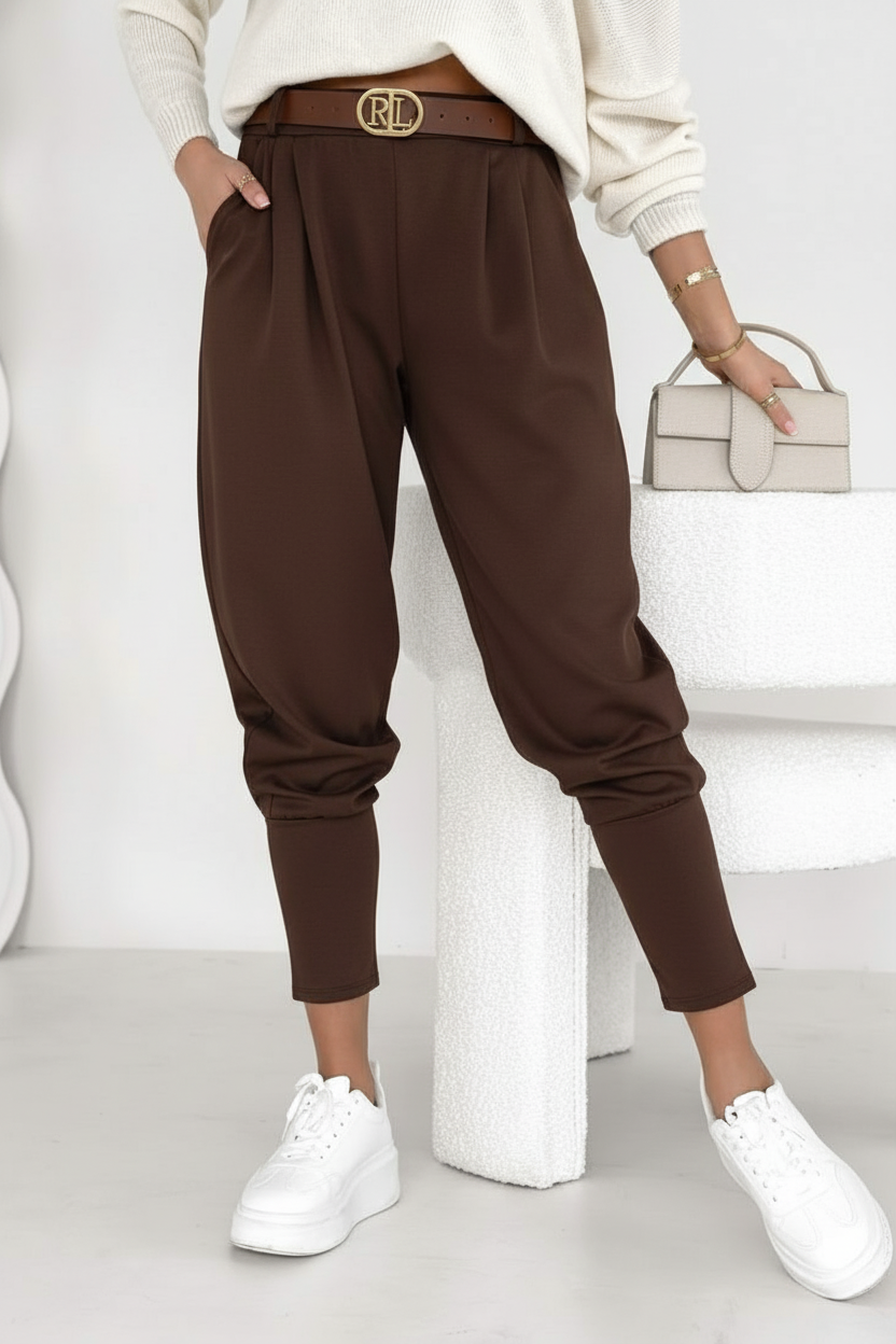 Ralph pants with belt brown - Image 2
